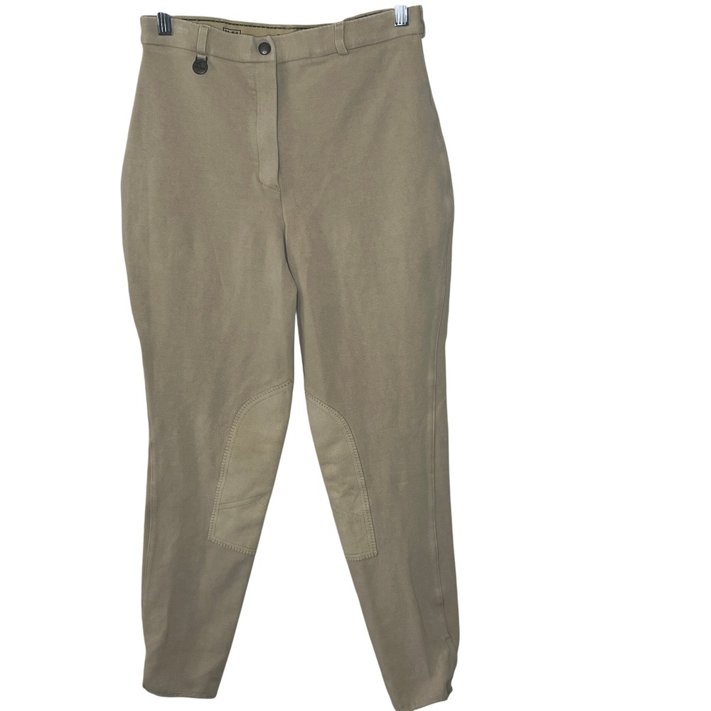 Flex‎ Rider Women's Tan Riding Breeches Equestrian Pants Size 30L